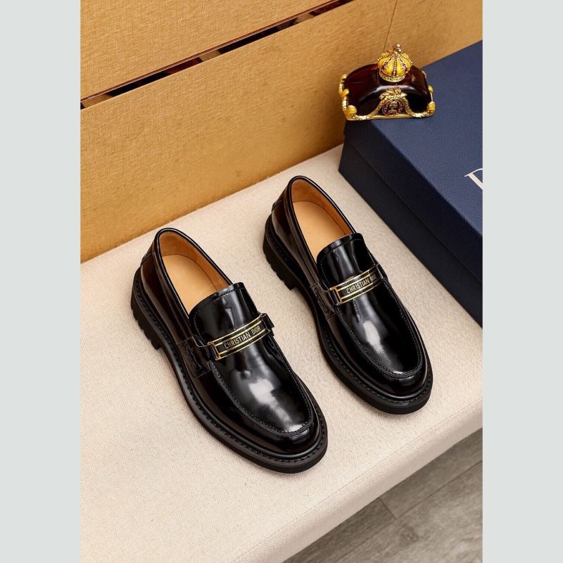 ch**an D*or leather shoes
